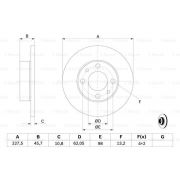 Слика 5 на кочионен диск BOSCH 0 986 478 063