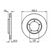 Слика 3 $на Кочионен диск BOSCH 0 986 478 097