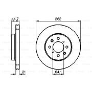 Слика 5 на кочионен диск BOSCH 0 986 478 174