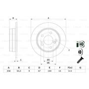 Слика 5 на кочионен диск BOSCH 0 986 478 188