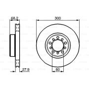 Слика 1 на кочионен диск BOSCH 0 986 478 197