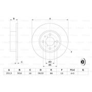 Слика 5 на кочионен диск BOSCH 0 986 478 238