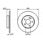 Слика 5 $на Кочионен диск BOSCH 0 986 478 262