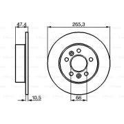 Слика 5 на кочионен диск BOSCH 0 986 478 305