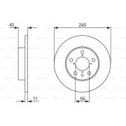 Слика 1 $на Кочионен диск BOSCH 0 986 478 444