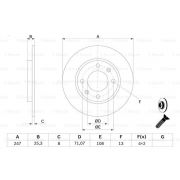 Слика 5 на кочионен диск BOSCH 0 986 478 464