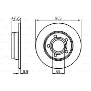 Слика 5 на кочионен диск BOSCH 0 986 478 480