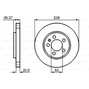 Слика 5 на кочионен диск BOSCH 0 986 478 482