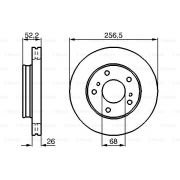 Слика 1 $на Кочионен диск BOSCH 0 986 478 485