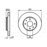 Слика 5 на кочионен диск BOSCH 0 986 478 493