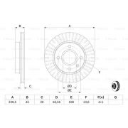 Слика 5 на кочионен диск BOSCH 0 986 478 502