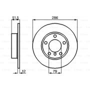 Слика 5 $на Кочионен диск BOSCH 0 986 478 511