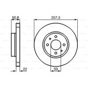 Слика 1 $на Кочионен диск BOSCH 0 986 478 512