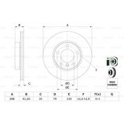 Слика 5 $на Кочионен диск BOSCH 0 986 478 513