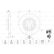 Слика 5 на кочионен диск BOSCH 0 986 478 521