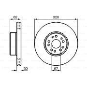 Слика 3 на кочионен диск BOSCH 0 986 478 527