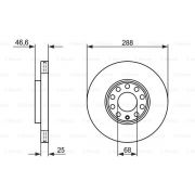 Слика 5 на кочионен диск BOSCH 0 986 478 546