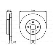 Слика 5 на кочионен диск BOSCH 0 986 478 578