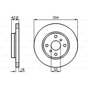 Слика 1 $на Кочионен диск BOSCH 0 986 478 585