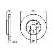 Слика 5 на кочионен диск BOSCH 0 986 478 598