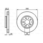 Слика 5 на кочионен диск BOSCH 0 986 478 603