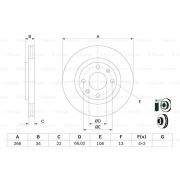 Слика 5 на кочионен диск BOSCH 0 986 478 618