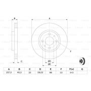 Слика 5 на кочионен диск BOSCH 0 986 478 639