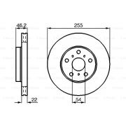 Слика 1 $на Кочионен диск BOSCH 0 986 478 725