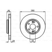 Слика 5 на кочионен диск BOSCH 0 986 478 734