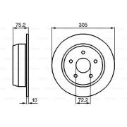 Слика 5 $на Кочионен диск BOSCH 0 986 478 771