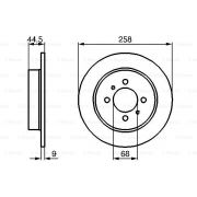 Слика 1 $на Кочионен диск BOSCH 0 986 478 836