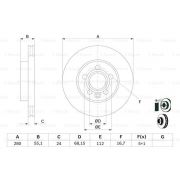 Слика 5 на кочионен диск BOSCH 0 986 478 846