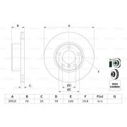 Слика 5 на кочионен диск BOSCH 0 986 478 848