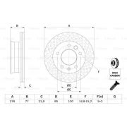 Слика 5 на кочионен диск BOSCH 0 986 478 849