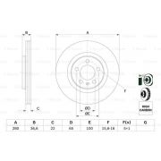 Слика 5 на кочионен диск BOSCH 0 986 478 852