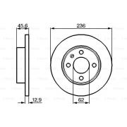 Слика 5 на кочионен диск BOSCH 0 986 478 859