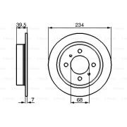 Слика 1 на кочионен диск BOSCH 0 986 478 865