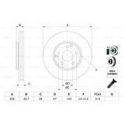 Слика 5 на кочионен диск BOSCH 0 986 478 876