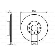 Слика 1 $на Кочионен диск BOSCH 0 986 478 880