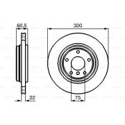 Слика 5 на кочионен диск BOSCH 0 986 478 975