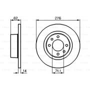 Слика 5 на кочионен диск BOSCH 0 986 478 981