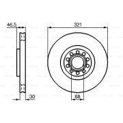 Слика 5 на кочионен диск BOSCH 0 986 478 985