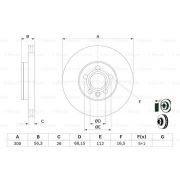 Слика 5 на кочионен диск BOSCH 0 986 479 037