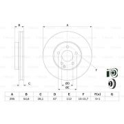 Слика 5 на кочионен диск BOSCH 0 986 479 039