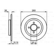 Слика 1 $на Кочионен диск BOSCH 0 986 479 049