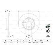 Слика 5 $на Кочионен диск BOSCH 0 986 479 055