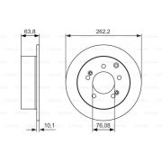 Слика 1 $на Кочионен диск BOSCH 0 986 479 061