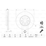 Слика 5 на кочионен диск BOSCH 0 986 479 077