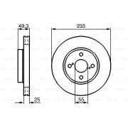 Слика 5 $на Кочионен диск BOSCH 0 986 479 085