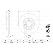 Слика 5 на кочионен диск BOSCH 0 986 479 088